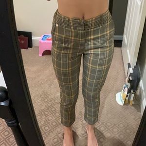 plaid pants
